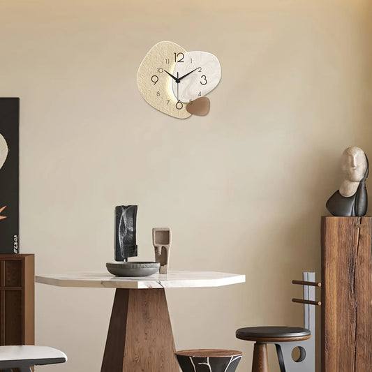 Modern Minimalist Wall Clock – Silent Quartz Decorative Clock for Living Room & Bedroom