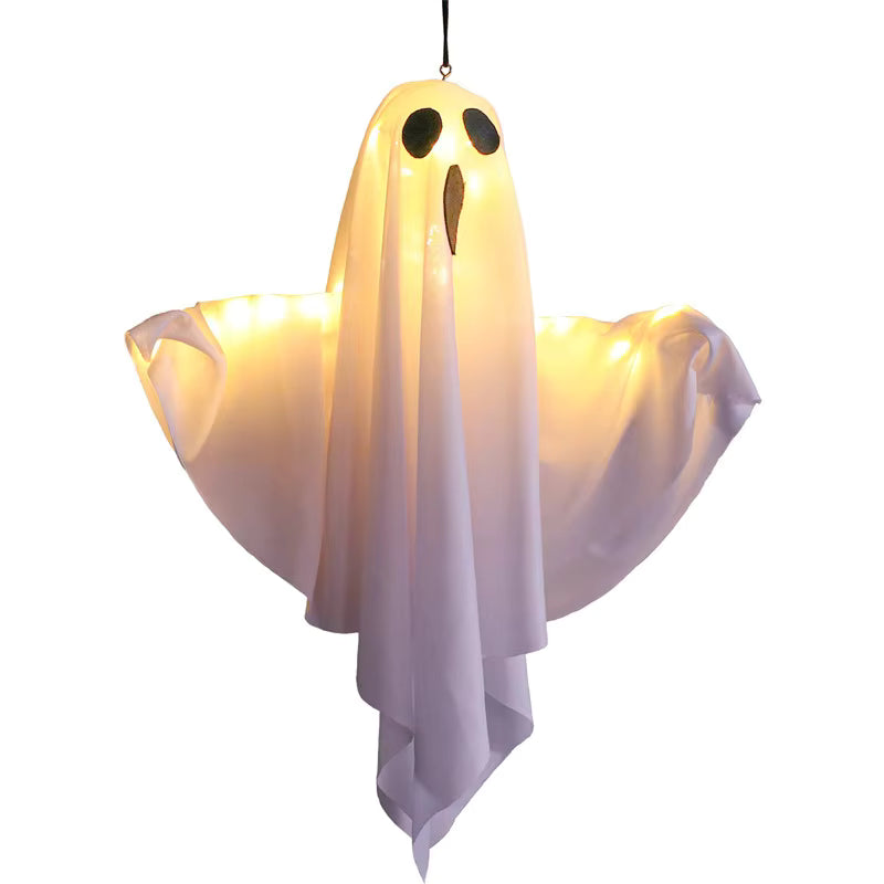 LED Hanging Ghost Halloween Decoration Light – Spooky Indoor Party & Home Decor